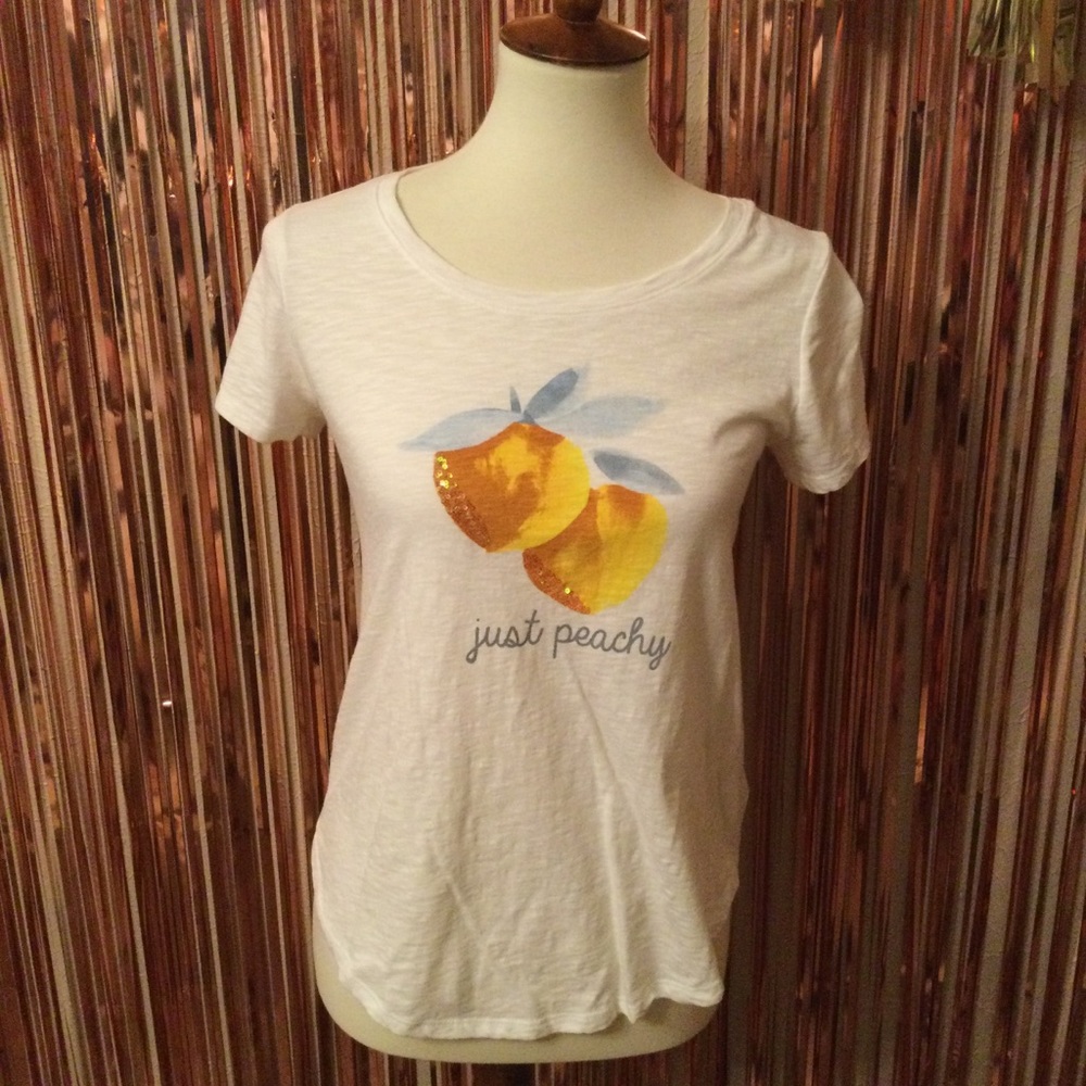 LC Lauren Conrad Just Peachy Top